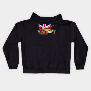 Black Prince Infantry Tank Kids Hoodie